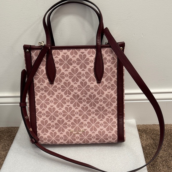 kate spade Handbags - Kate Spade Spade Flower Coated Canvas Rowan Medium North South Tote bag